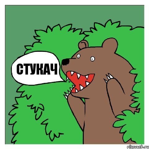 Стукач, Комикс Медведь (шлюха)
