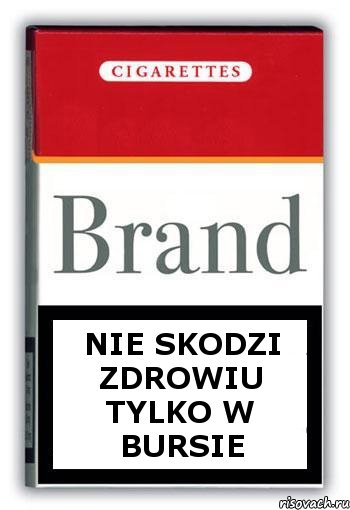 nie skodzi zdrowiu tylko w bursie, Комикс Минздрав