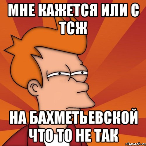 мне кажется или с тсж на бахметьевской что то не так, Мем Мне кажется или (Фрай Футурама)