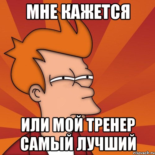 мне кажется или мой тренер самый лучший, Мем Мне кажется или (Фрай Футурама)