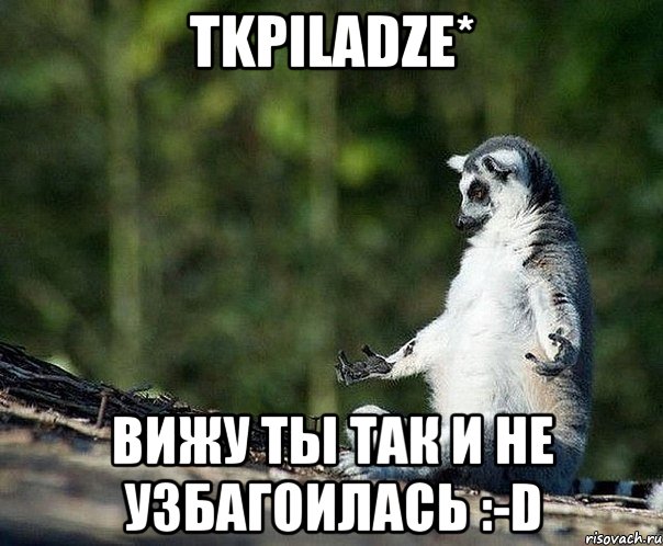 tkpiladze* вижу ты так и не узбагоилась :-d, Мем не узбагоюсь