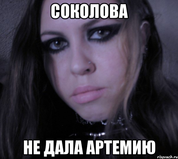 соколова не дала артемию