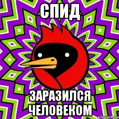 спид заразился человеком, Мем Омская птица
