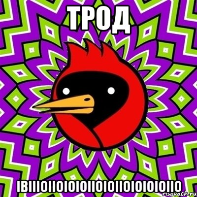 трод івіііоііоіоіоііоіоііоіоіоіоііо, Мем Омская птица