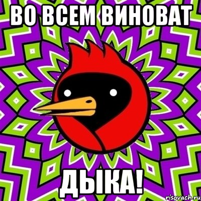 во всем виноват дыка!, Мем Омская птица
