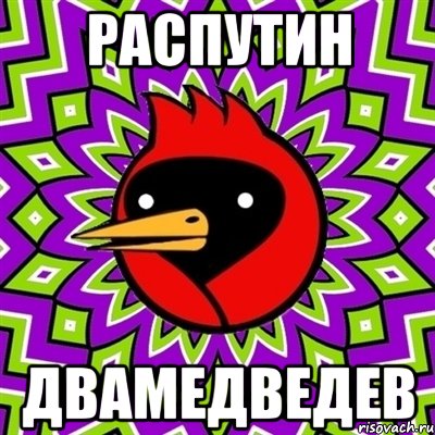 распутин двамедведев, Мем Омская птица