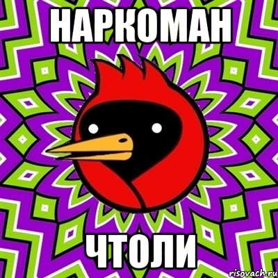 наркоман чтоли, Мем Омская птица