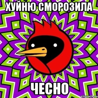 хуйню сморозила чесно, Мем Омская птица