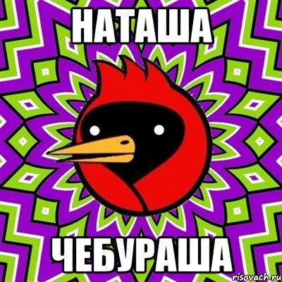 наташа чебураша, Мем Омская птица