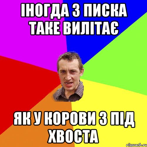 іногда з писка таке вилітає як у корови з під хвоста, Мем Чоткий паца