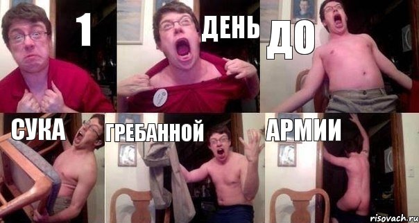 1 день до сука гребанной армии
