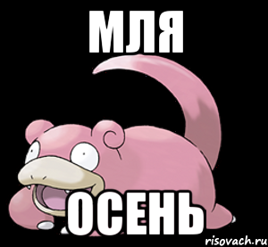 мля осень
