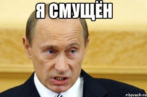 я смущён , Мем путин