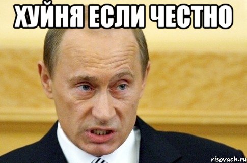 хуйня если честно , Мем путин