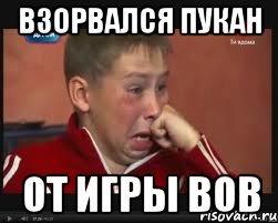 взорвался пукан от игры вов, Мем  Сашок Фокин