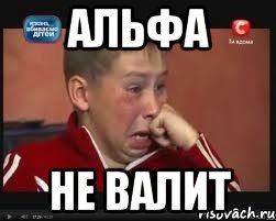 альфа не валит, Мем  Сашок Фокин