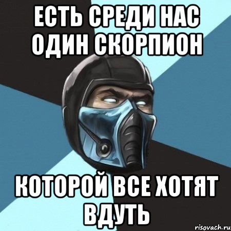 есть среди нас один скорпион которой все хотят вдуть, Мем Саб-Зиро