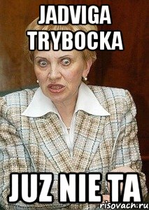 jadviga trybocka juz nie ta, Мем Судья Егорова