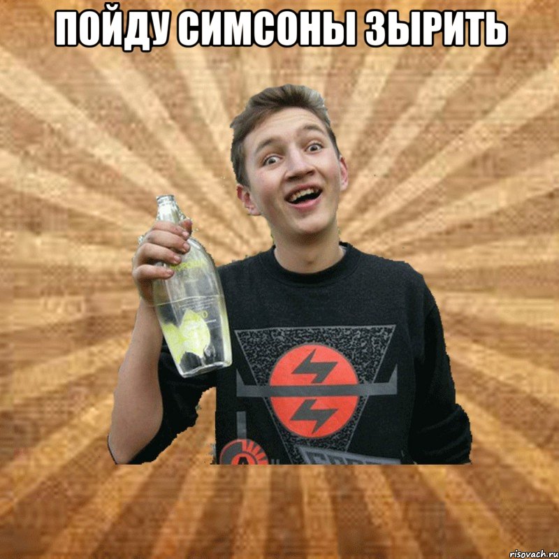 пойду симсоны зырить 