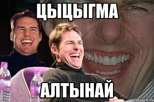 цыцыгма алтынай, Мем том круз