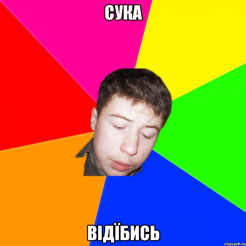 сука відїбись