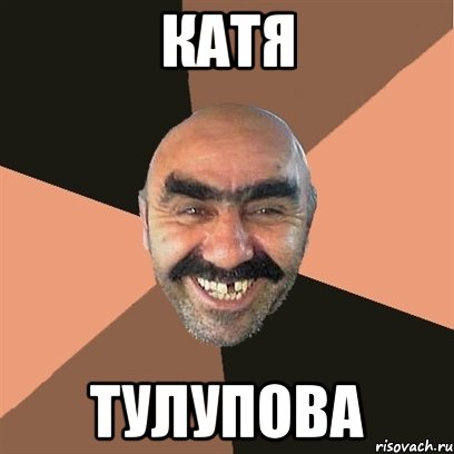 катя тулупова, Мем Я твой дом труба шатал
