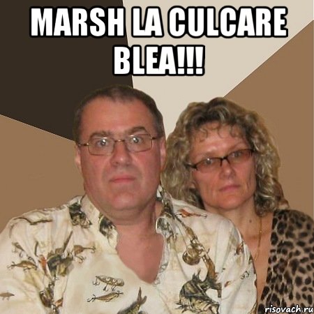 marsh la culcare blea!!! , Мем  Злые родители