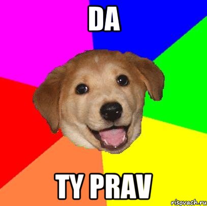 da ty prav, Мем Advice Dog