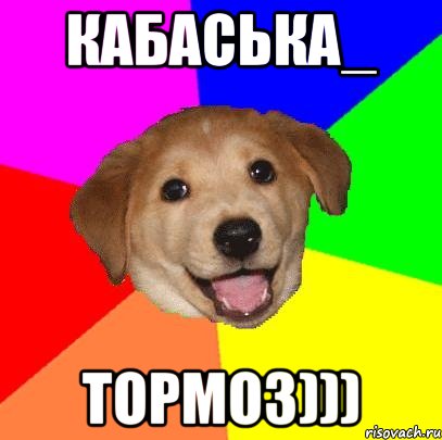 Кабаська_ тормоз))), Мем Advice Dog