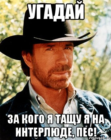 Угадай За кого я тащу я на Интерлюде, пес!