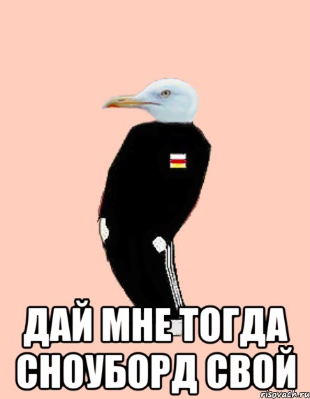  Дай мне тогда сноуборд свой
