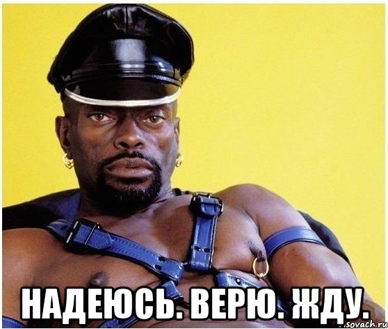  Надеюсь. Верю. Жду., Мем Черный властелин