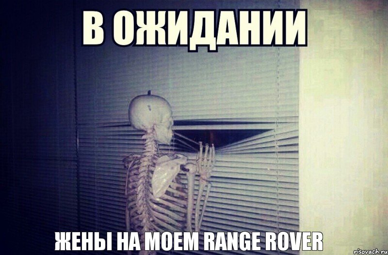 Жены на моем Range rover