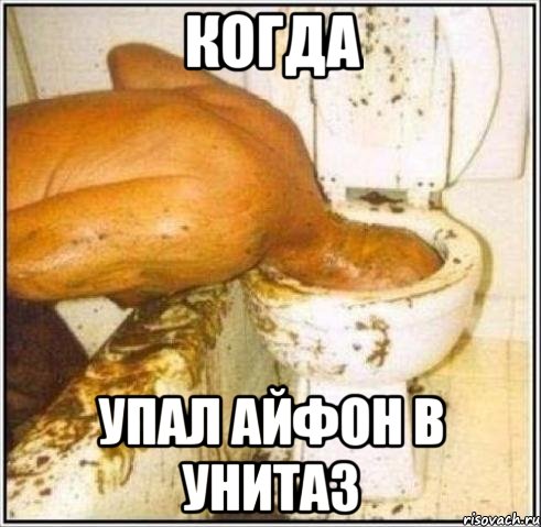 когда упал айфон в унитаз, Мем Дайвер