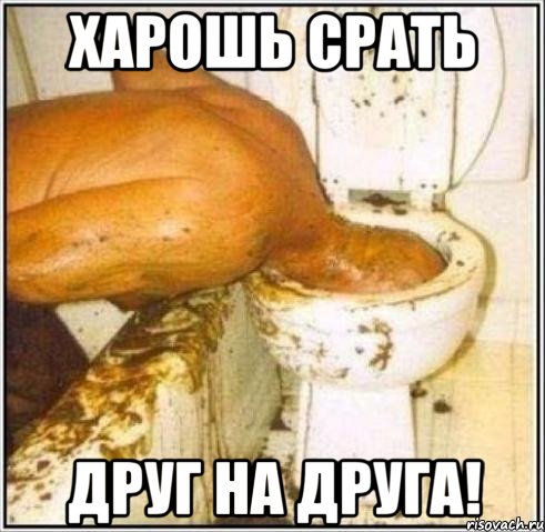 харошь срать друг на друга!, Мем Дайвер