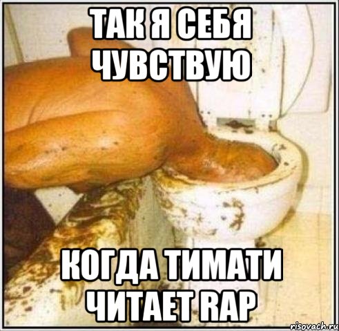 так я себя чувствую когда тимати читает rap, Мем Дайвер