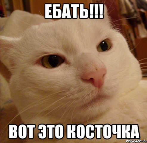 ебать!!! вот это косточка
