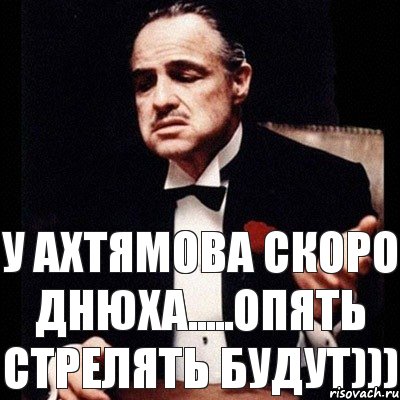 у Ахтямова скоро днюха.....опять стрелять будут))), Комикс Дон Вито Корлеоне 1