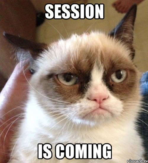 session is coming
