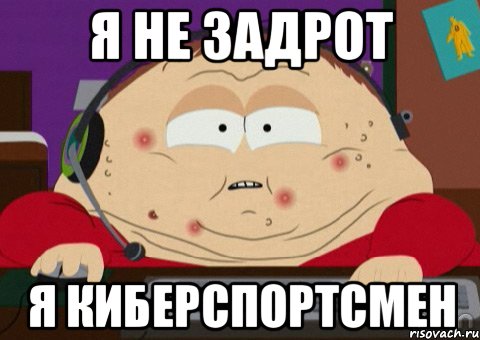 Я НЕ ЗАДРОТ Я КИБЕРСПОРТСМЕН