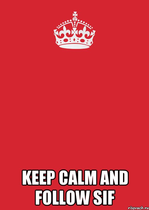  keep calm and follow sif, Комикс Keep Calm 3