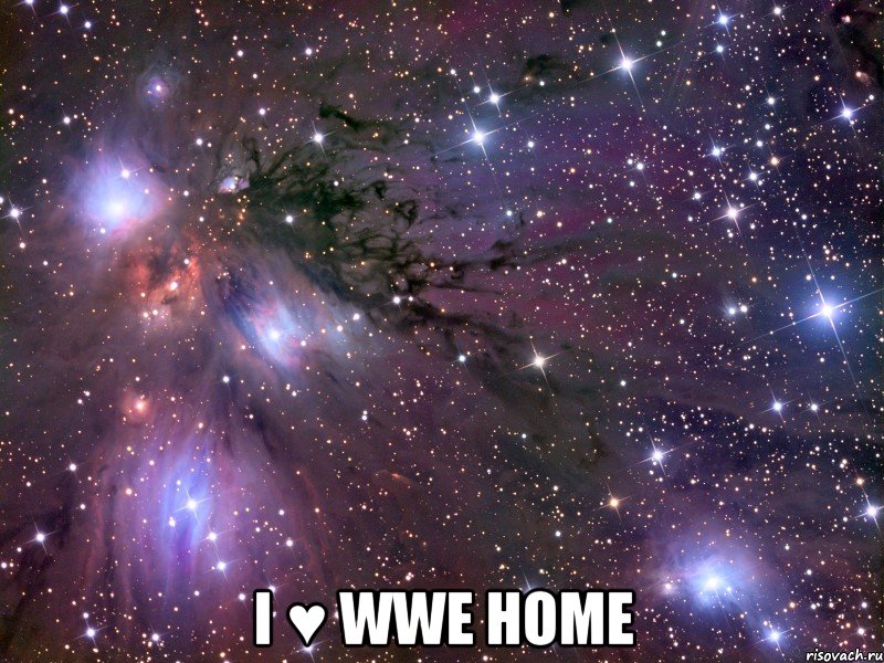  i ♥ wwe home, Мем Космос