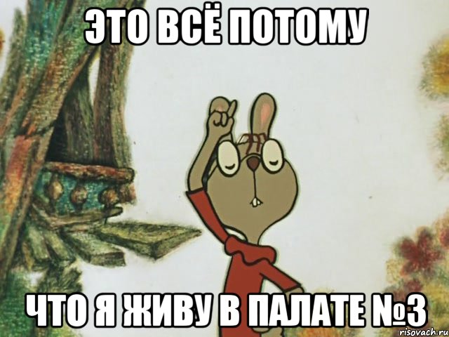 это всё потому что я живу в Палате №3
