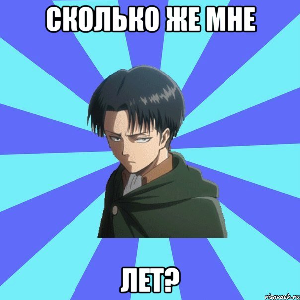 Сколько же мне лет?