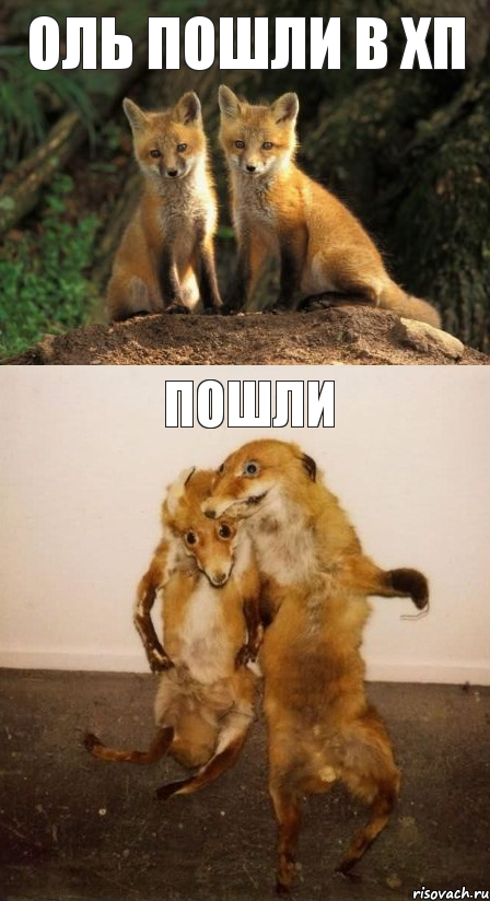 Оль пошли в хп пошли
