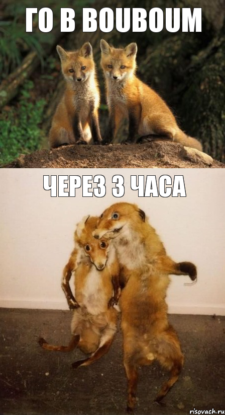 го в bouboum через 3 часа