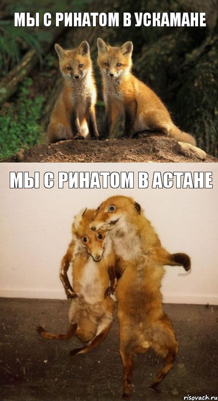 Мы с ринатом в Ускамане Мы с ринатом в Астане
