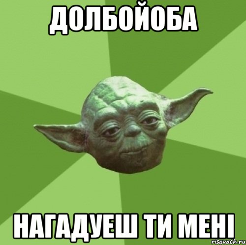 долбойоба нагадуеш ти мені, Мем Мастер Йода