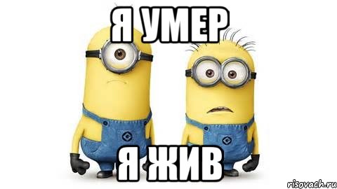 Я умер Я жив, Мем Миньоны