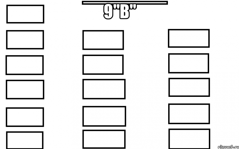 9"в" , Мем  Мой класс